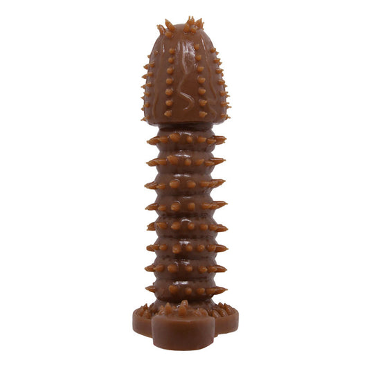 Chocolate Cock Sleeve - Spiky