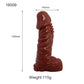 Chocolate Cock Sleeve - Spiked w/Balls