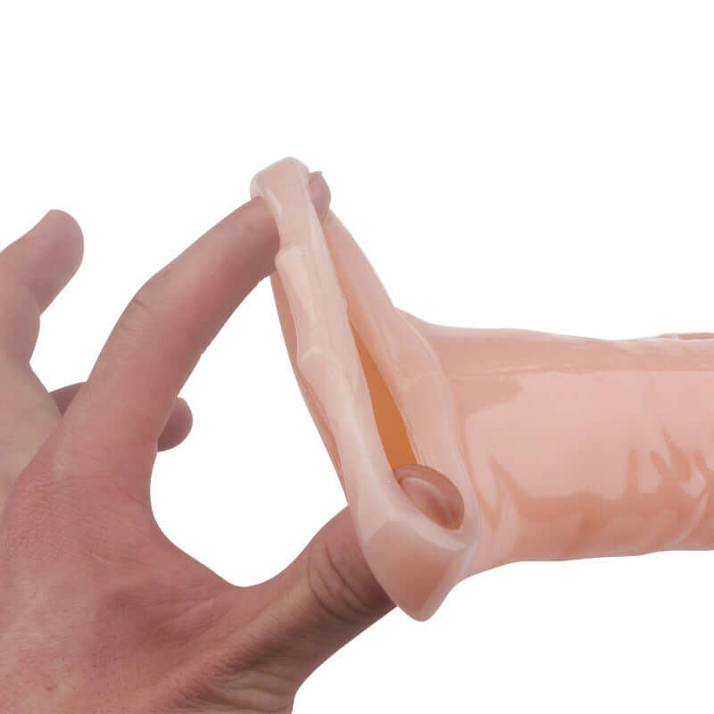 11 Inch Realistic Penis Extender Sleeve